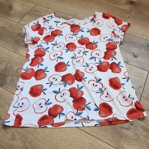 14-16 Girls Apple tee